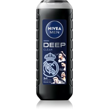 NIVEA MEN Real Madrid gel de dus hidratant 3 in 1 - imagine 2